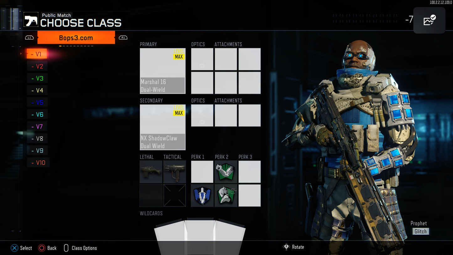 #6 Bo3 Cyan Key Pack - Playstation Only