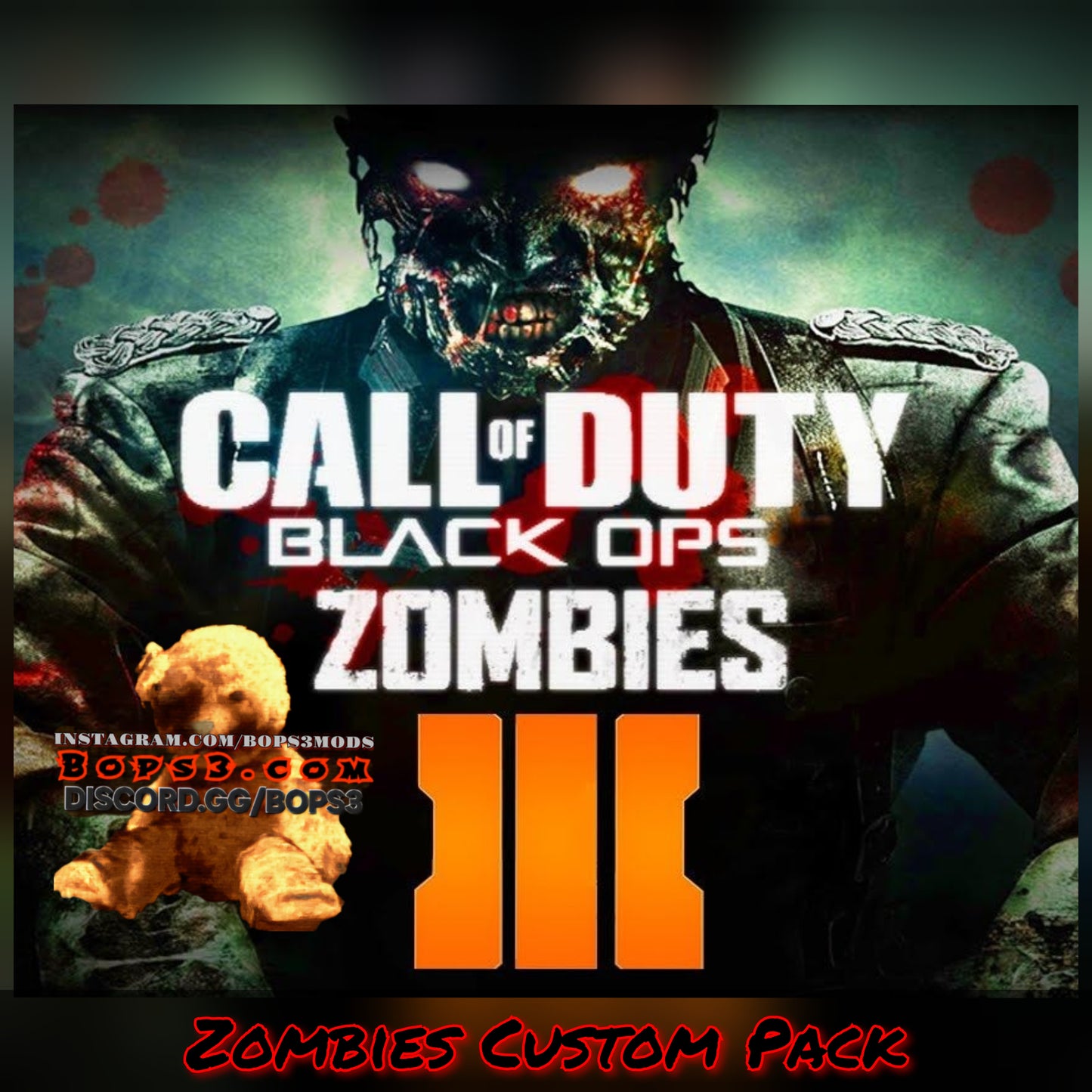 #9 New Bo3 Custom Zombies Pack - Playstation Only