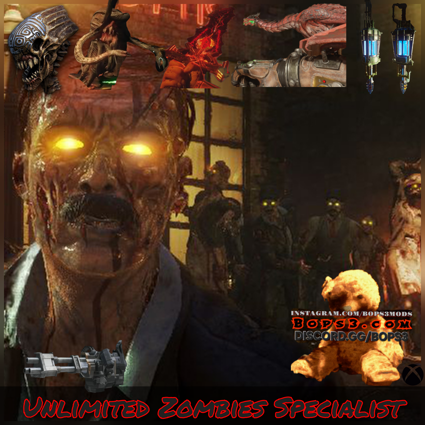 #8 Bo3 Unlimited Zombies Specialist - Xbox Only