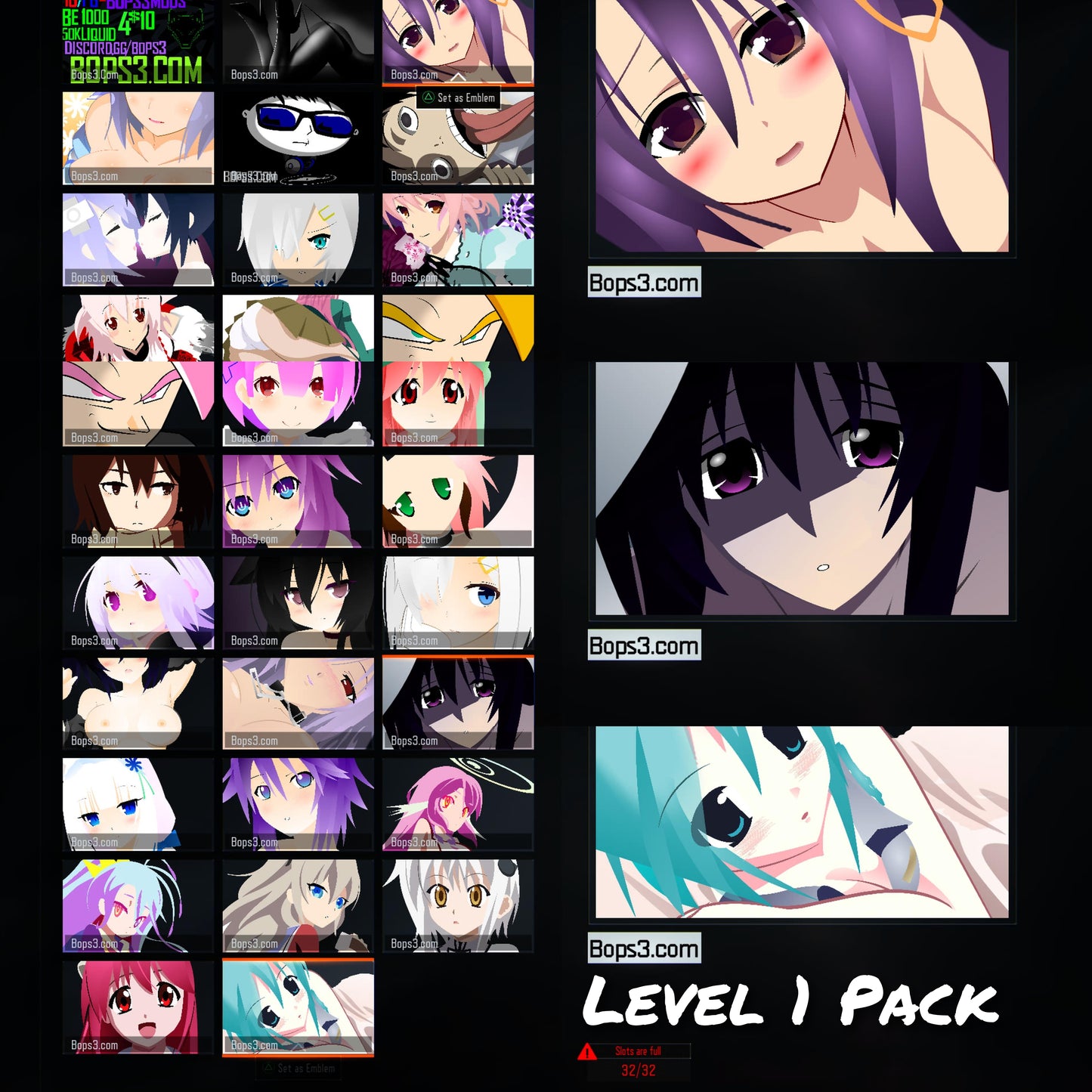 #3 Bo3 Level 1 Pack - Playstation Only