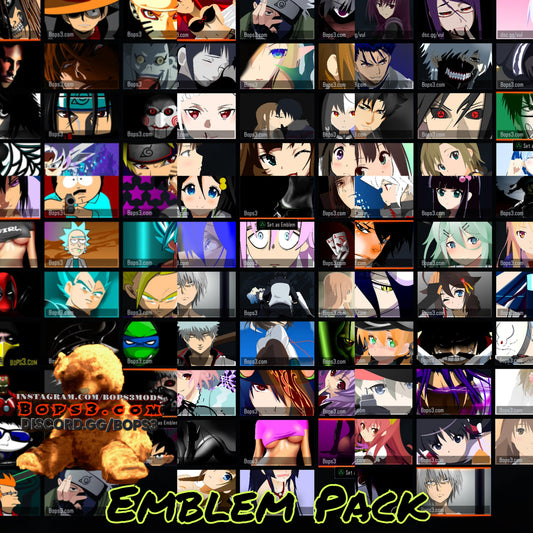 #8 Bo3 Emblem Pack - Playstation Only