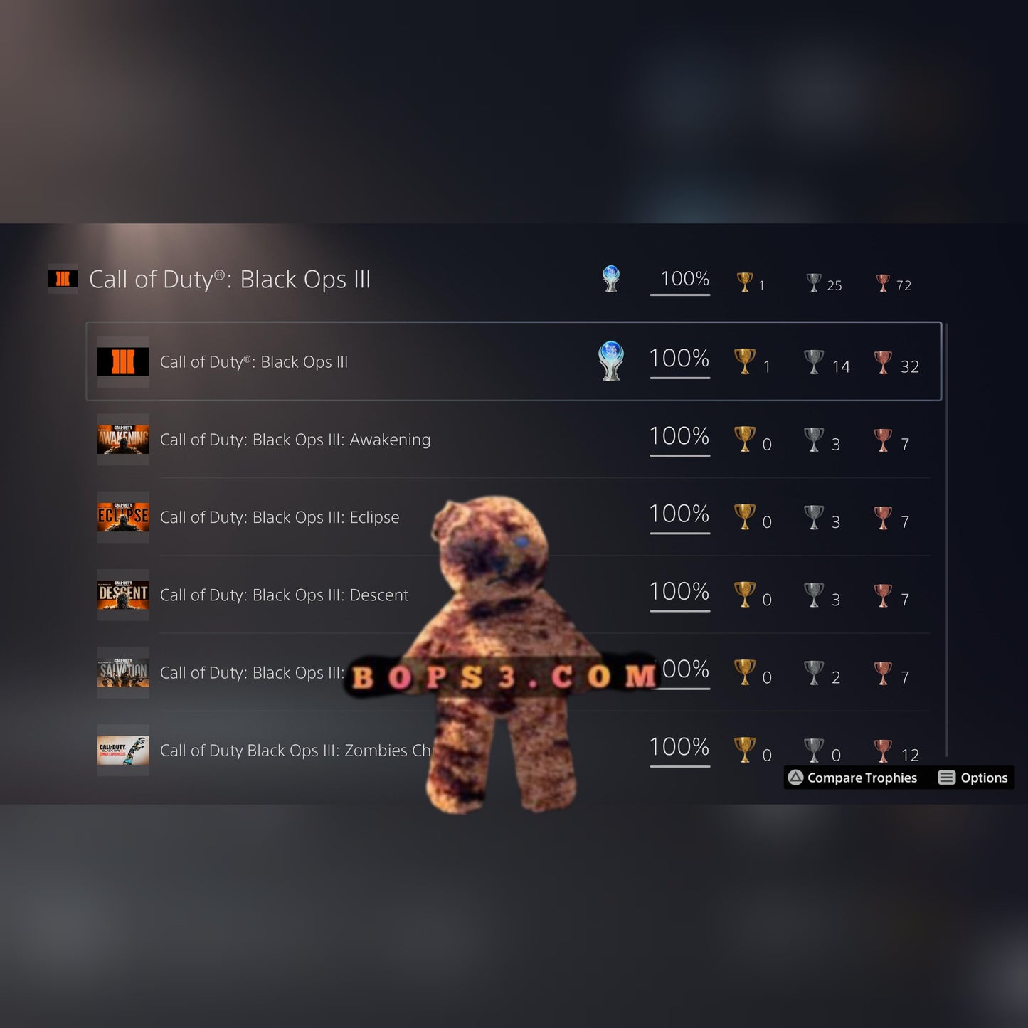 #2 PS4 Bo3/Bo4 Trophy Unlocks