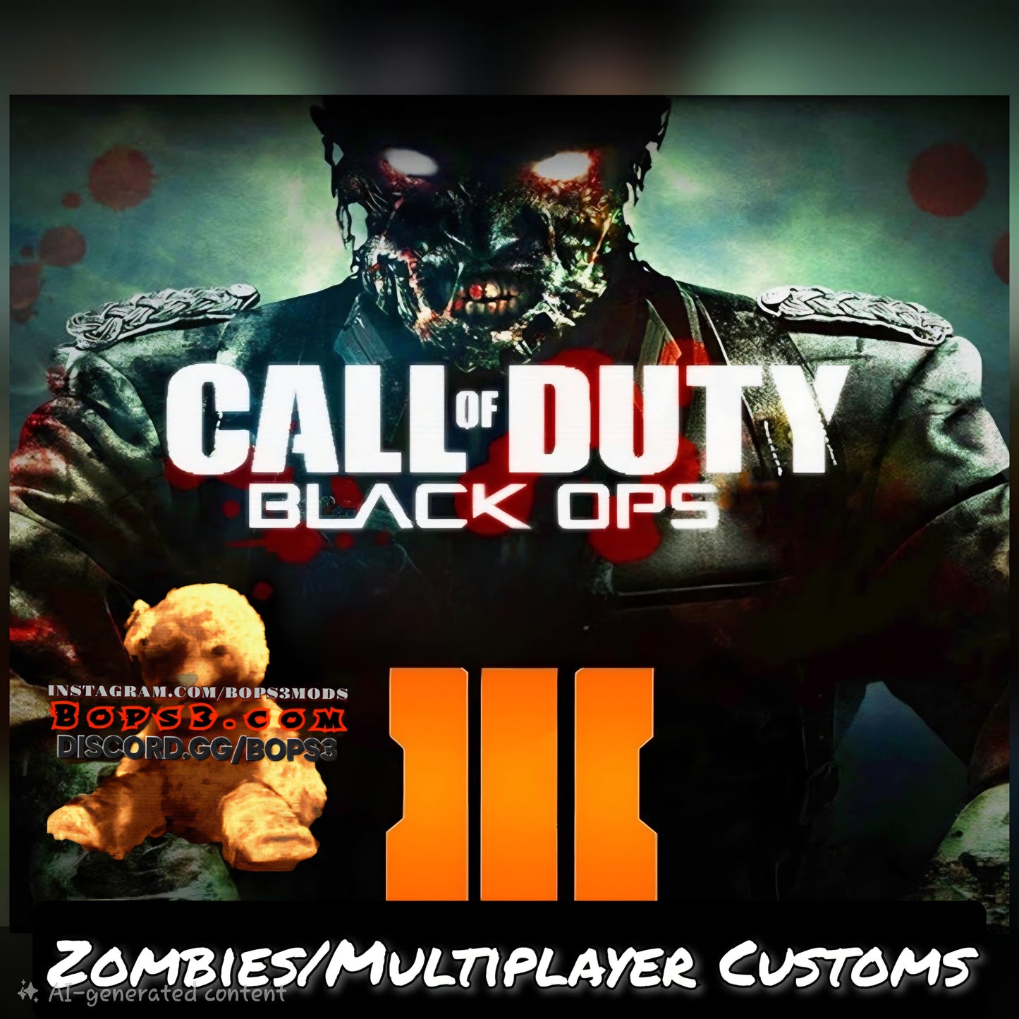 #3 Bo3 Customs Pack (Colored Names/Levels/Rounds) - Playstation 4/5