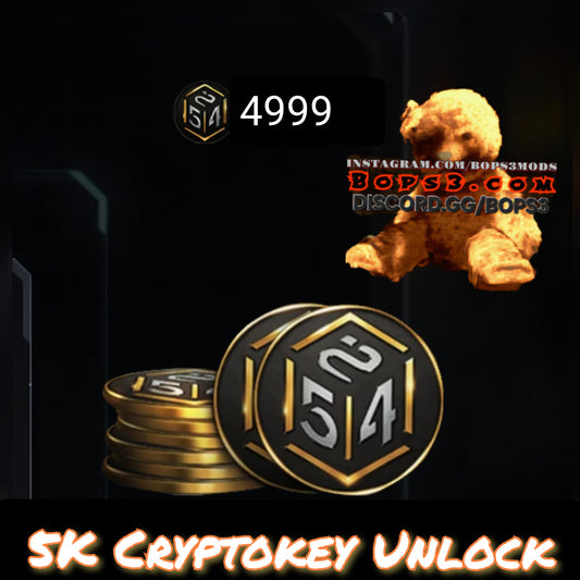 #7 Bo3 5K Cryptokey Pack - Steam (PC) Only