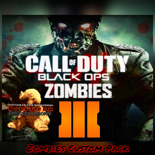 #9 New Bo3 Custom Zombies Pack - Playstation Only