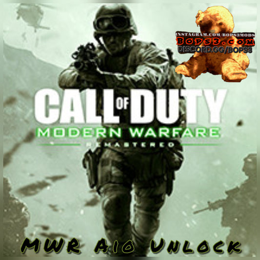 #3 Modern Warfare Remastered Aio Unlock - Playstation 4/5